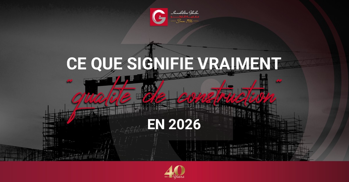 Premier promoteur immobilier en tunisie Immobilière Gloulou